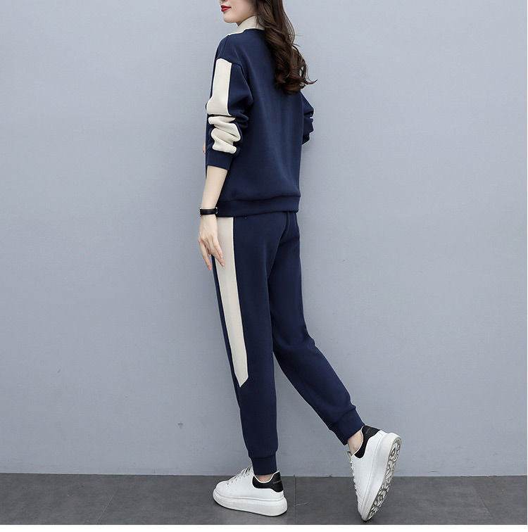 Thickened Velvet Sport Suit Women's Long-sleeved Sweater Casual Wear - MYLUXURY LANE ENTERPRISE