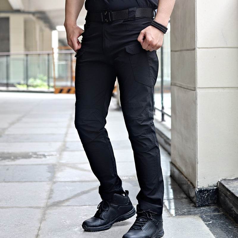 Thin Stretch Comfortable Trousers Outdoor Tactics More Than Breathable Quick-drying Pants Pockets - MYLUXURY LANE ENTERPRISE
