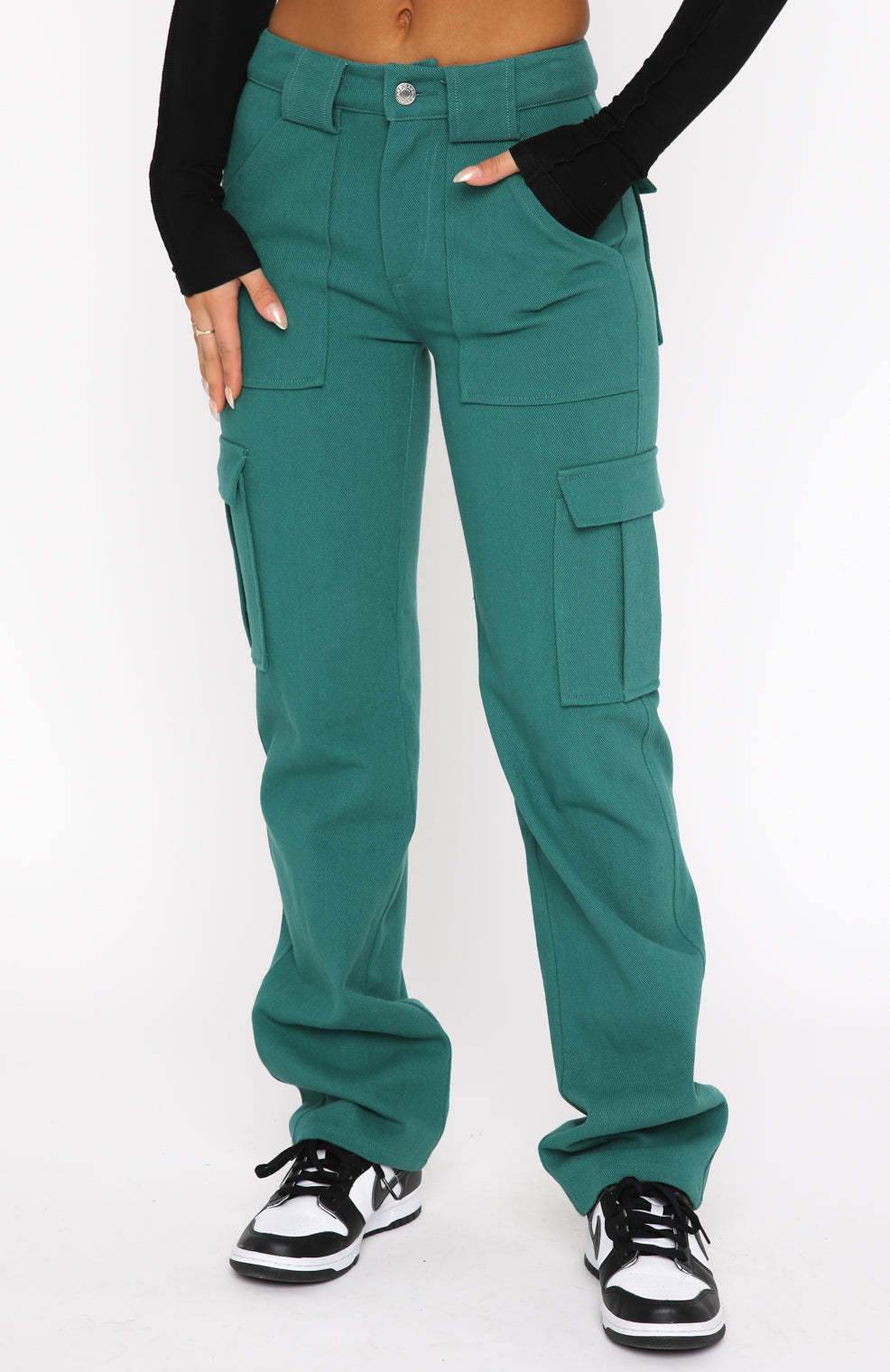 Women's Trousers Pocket Stitching Casual Loose - MYLUXURY LANE ENTERPRISE