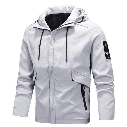 Men's Fashion Casual Solid Color Jacket - MYLUXURY LANE ENTERPRISE