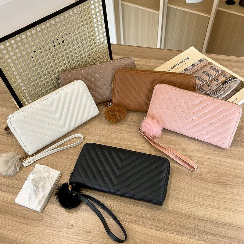 Fashionable Multi Card Pocket Long Wallet - MYLUXURY LANE ENTERPRISE