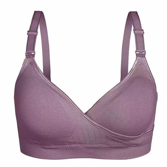 Large Size Breastfeeding Underwear Bra With Front Button Closure For Pregnant Women - MYLUXURY LANE ENTERPRISE