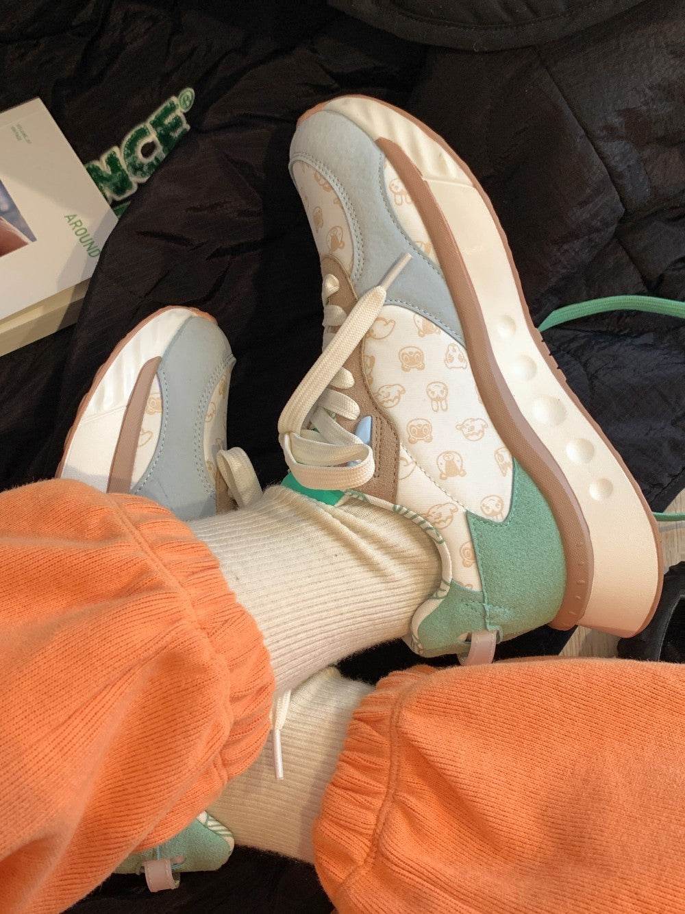 Macaron Colorway Cute Girls' Sneakers - MYLUXURY LANE ENTERPRISE