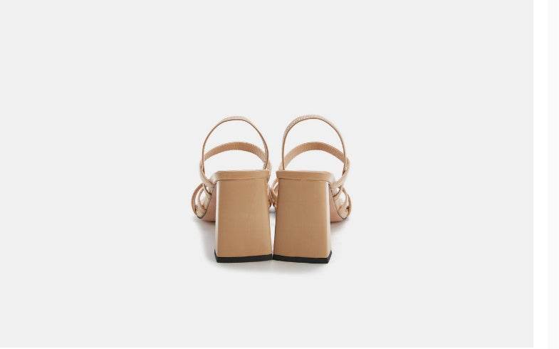 Women's Accessories Open-toe High-heel Sandals For Spring And Summer - MYLUXURY LANE ENTERPRISE