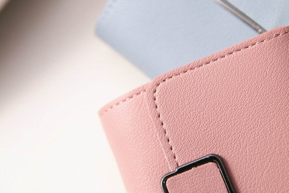 Women's Short And Simple Plaid Fashion Wallet - MYLUXURY LANE ENTERPRISE