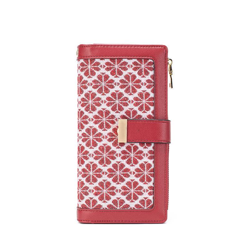 Long Buckle Women's Wallet Large Capacity - MYLUXURY LANE ENTERPRISE
