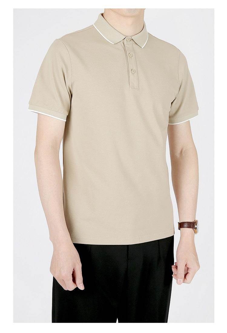 Summer Leisure Casual Lapel Short Sleeve T-shirt - MYLUXURY LANE ENTERPRISE