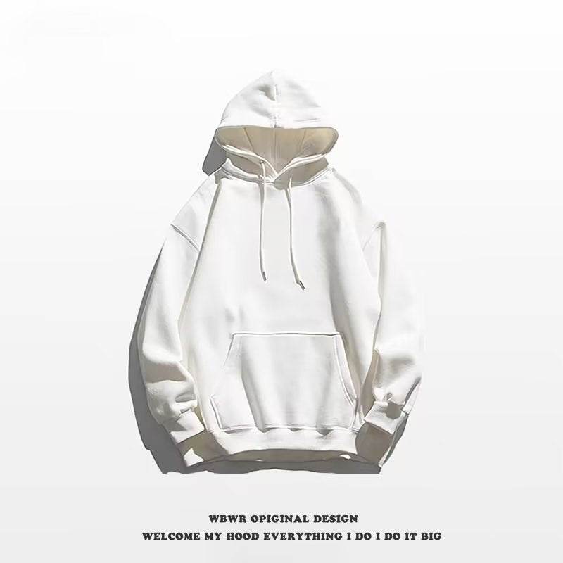 Sweater Men's Fashionable Solid Color Hooded - MYLUXURY LANE ENTERPRISE