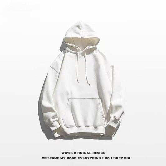 Sweater Men's Fashionable Solid Color Hooded - MYLUXURY LANE ENTERPRISE