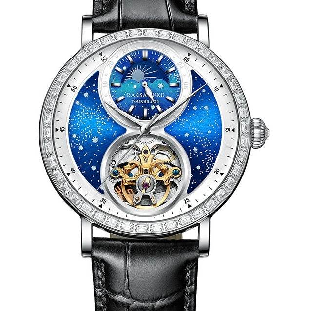 Automatic Mechanical Watch Young Men's Business All-Match Sports Watch Waterproof - MYLUXURY LANE ENTERPRISE