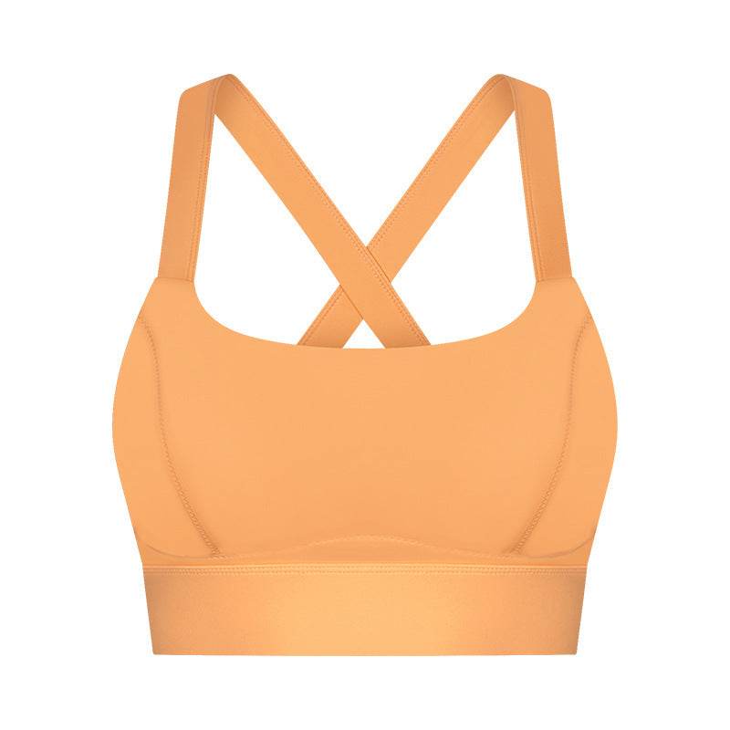 Nude Feel High Elastic Breast Holding Sports Bra Bra - MYLUXURY LANE ENTERPRISE