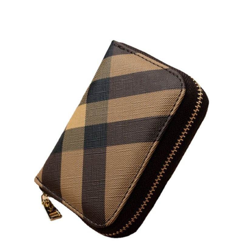 Credit Card Cover Women's Mini Purse Large Capacity Zipper Position Anti-degaussing Card Holder - MYLUXURY LANE ENTERPRISE