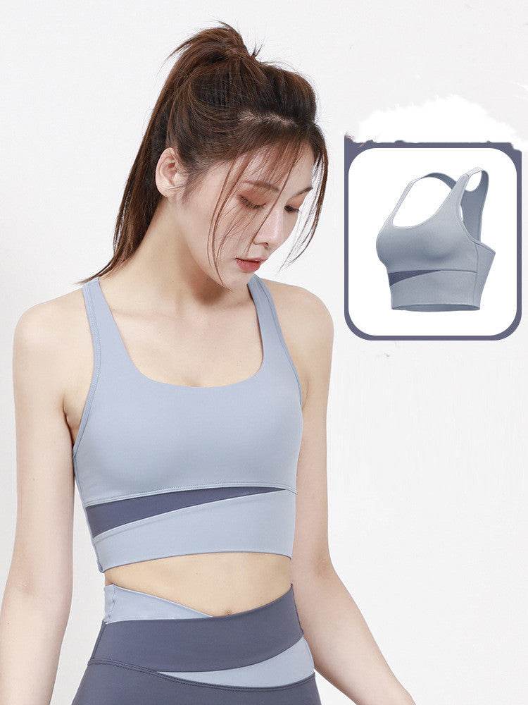 High Strength Shock-absorbing Fitness Vest Wearing Out Running Yoga Bra - MYLUXURY LANE ENTERPRISE