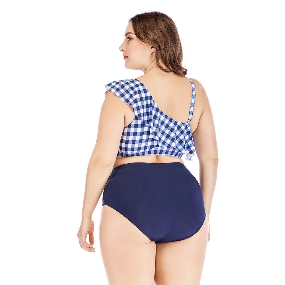 Split shoulder swimsuit - MYLUXURY LANE ENTERPRISE