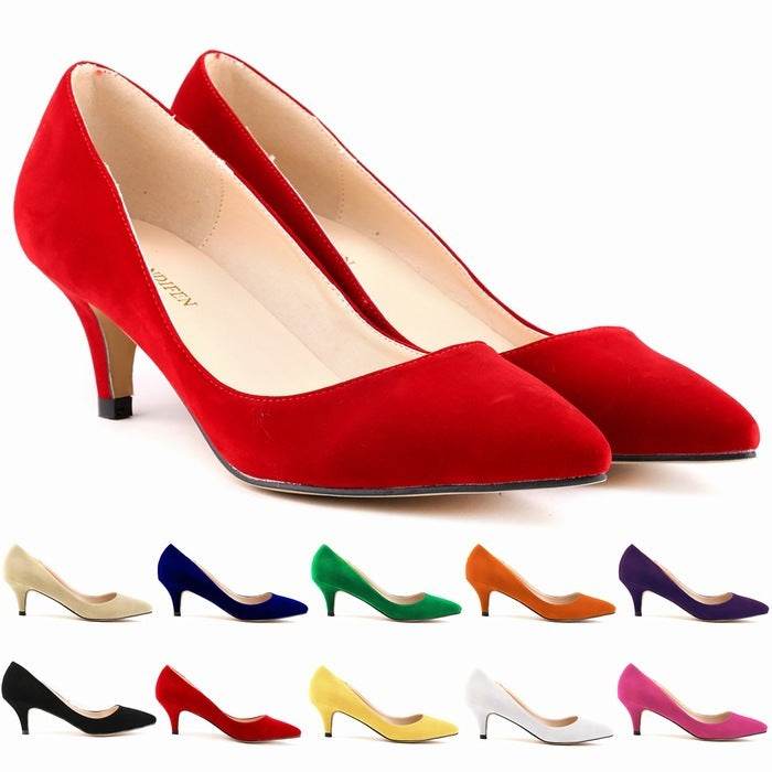 Pointed Low-cut Stiletto Heel Women's Thin Shoes - MYLUXURY LANE ENTERPRISE