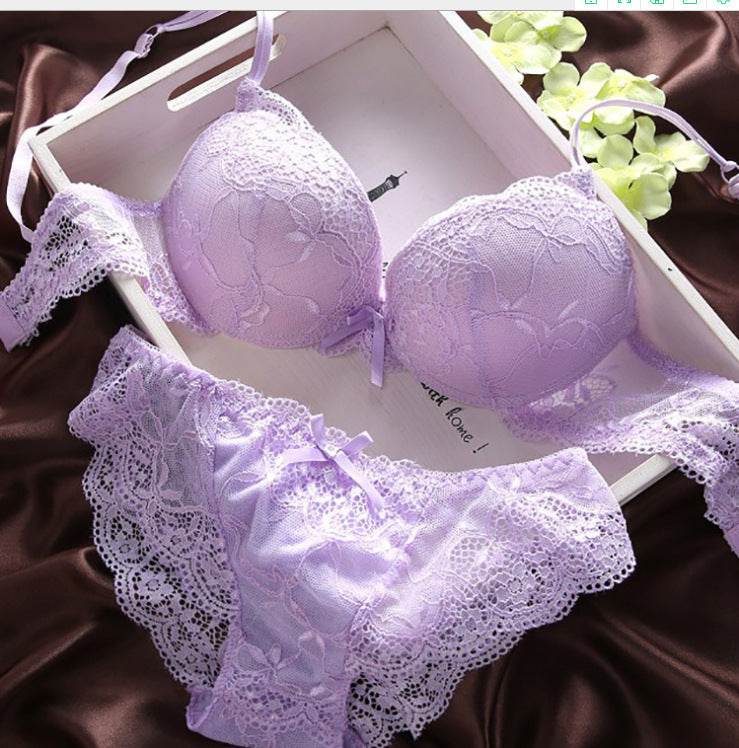 Sexy Lingerie Full Lace Bra Set - MYLUXURY LANE ENTERPRISE