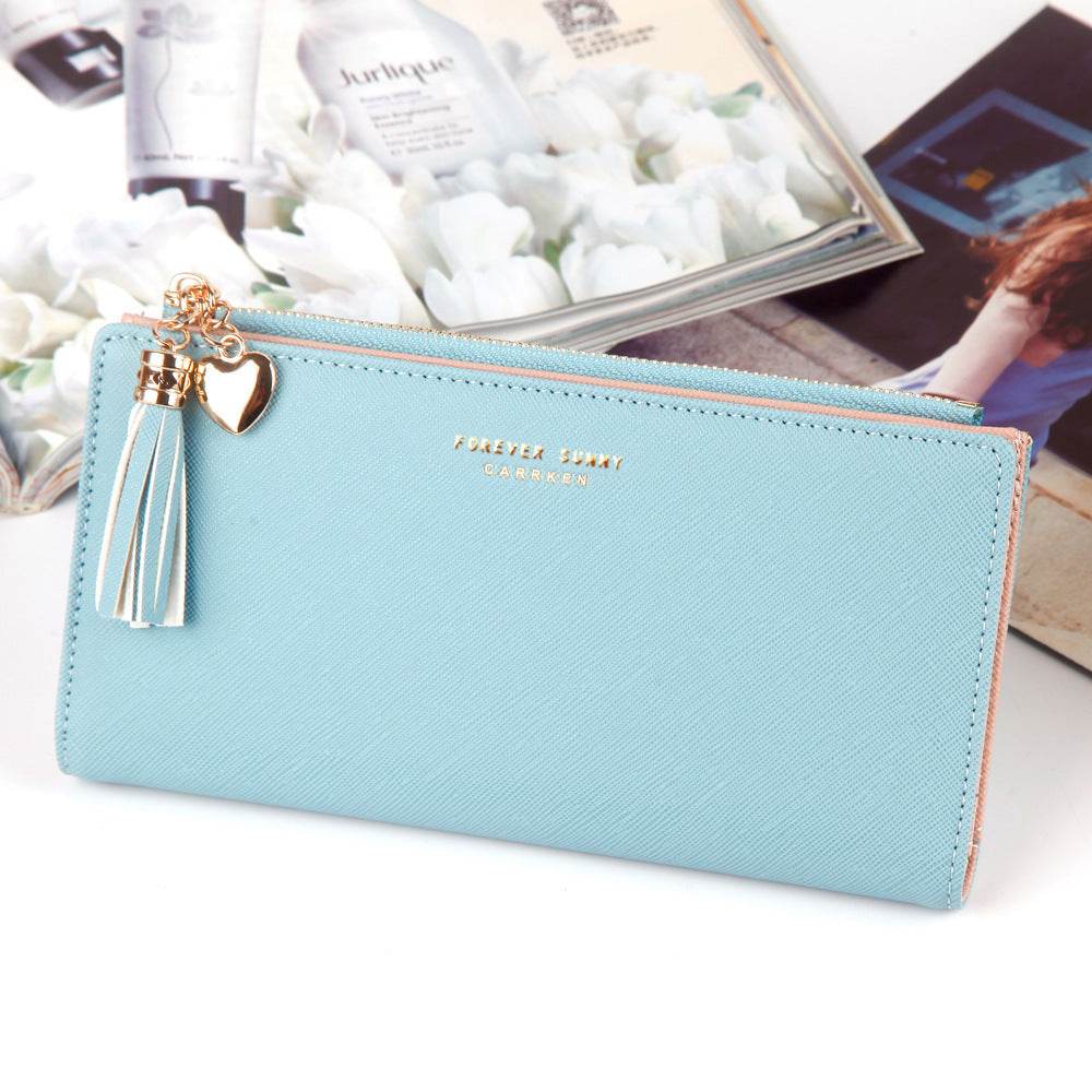 Long Wallet Ladies Student Fashion Tassels - MYLUXURY LANE ENTERPRISE