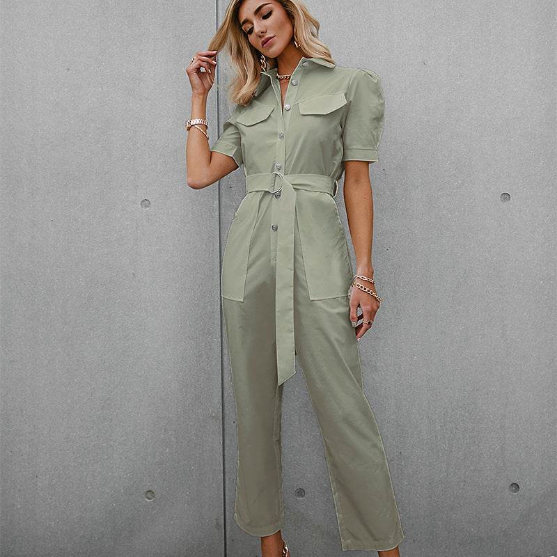 European And American High Street Style Jumpsuit - MYLUXURY LANE ENTERPRISE