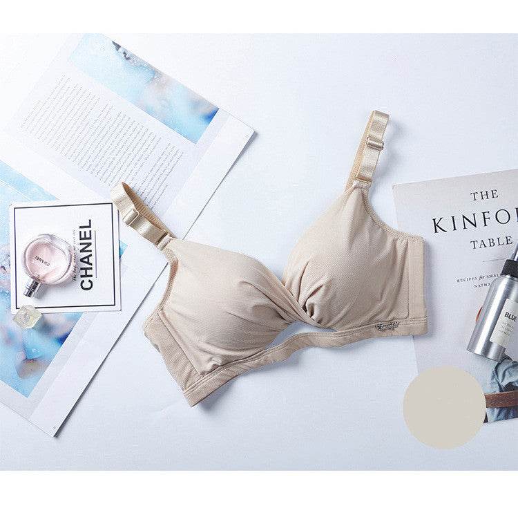 No traces and no steel ring gathered girls bra - MYLUXURY LANE ENTERPRISE