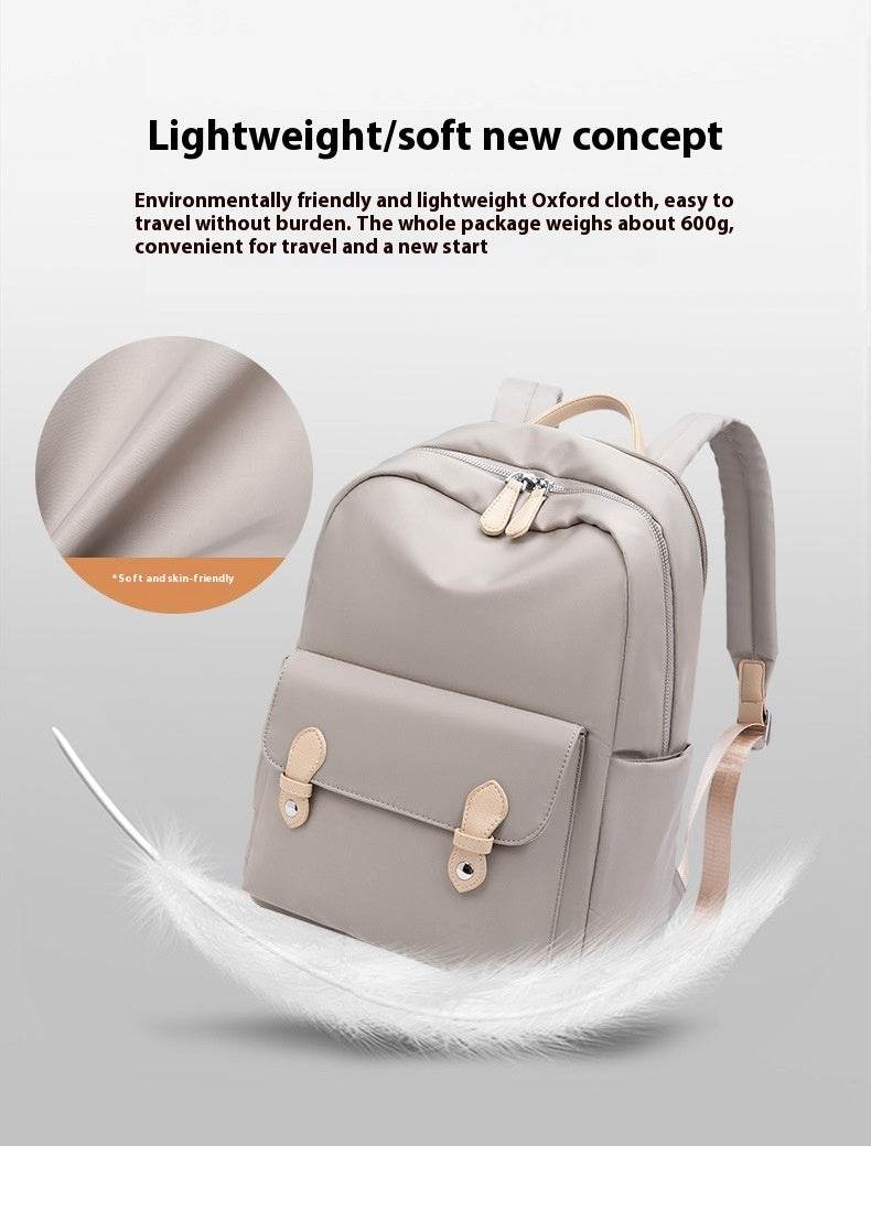 Fashion Business Women's Large Capacity Oxford Cloth Backpack - MYLUXURY LANE ENTERPRISE
