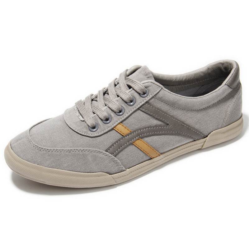 Men's Spring And Autumn Mesh Breathable Lightweight Non-slip Fashionable All-match Soft Bottom Casual Canvas Shoes - MYLUXURY LANE ENTERPRISE