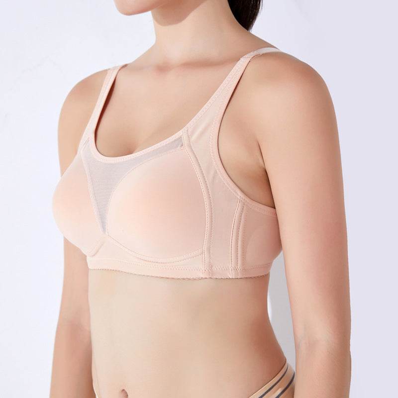 Women's Wireless Large Size Full Cup Thin Bra - MYLUXURY LANE ENTERPRISE