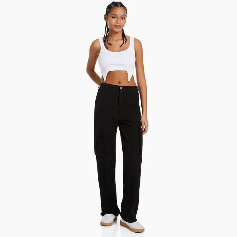 Women's Fashion Straight Jeans In Autumn - MYLUXURY LANE ENTERPRISE