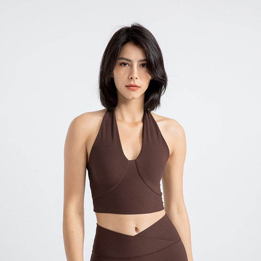 Fitness Bra Tight Sexy Beautiful Back Yoga Vest Top Summer - MYLUXURY LANE ENTERPRISE