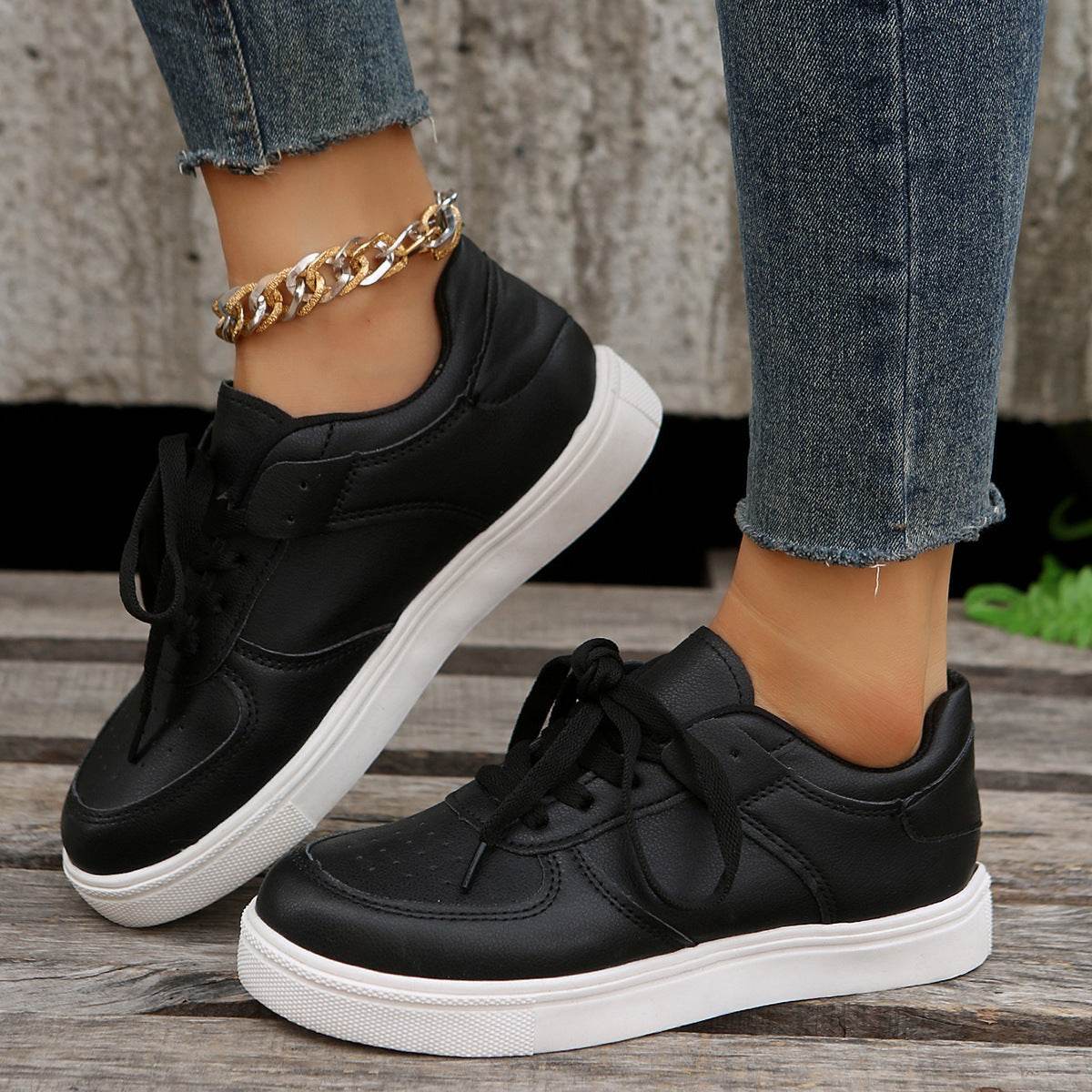 Solid Color Female Casual Sports Single-layer Shoes - MYLUXURY LANE ENTERPRISE