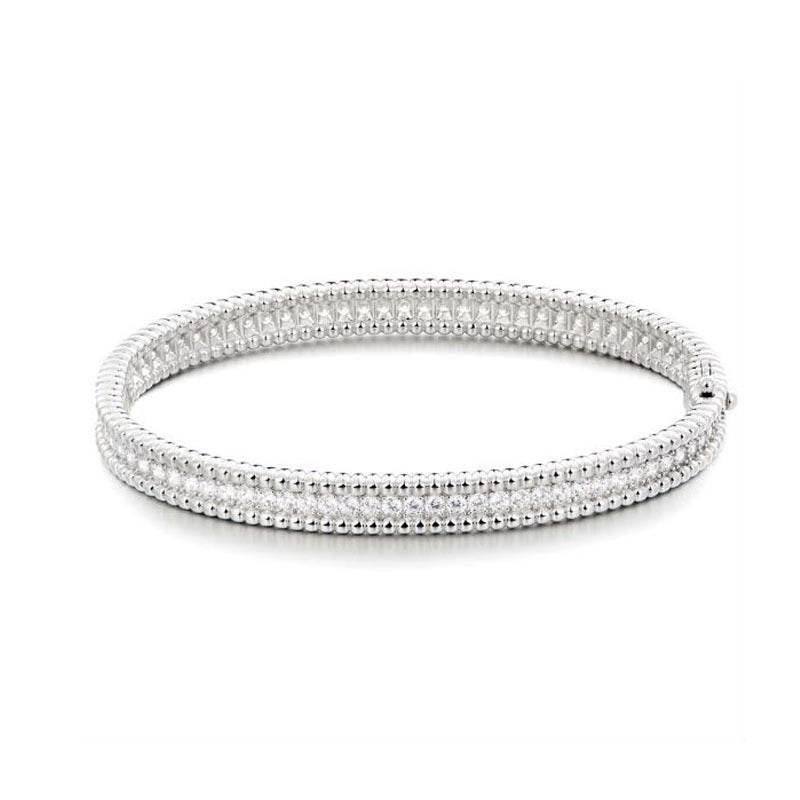 Gypsophila Bracelet High Carbon Diamond 925 Sterling Silver - MYLUXURY LANE ENTERPRISE