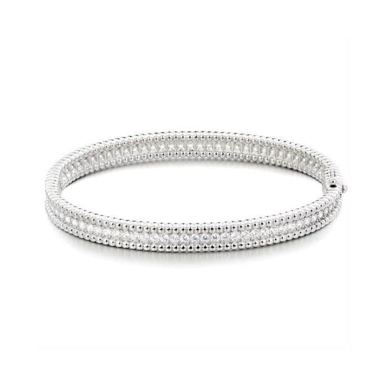 Gypsophila Bracelet High Carbon Diamond 925 Sterling Silver - MYLUXURY LANE ENTERPRISE
