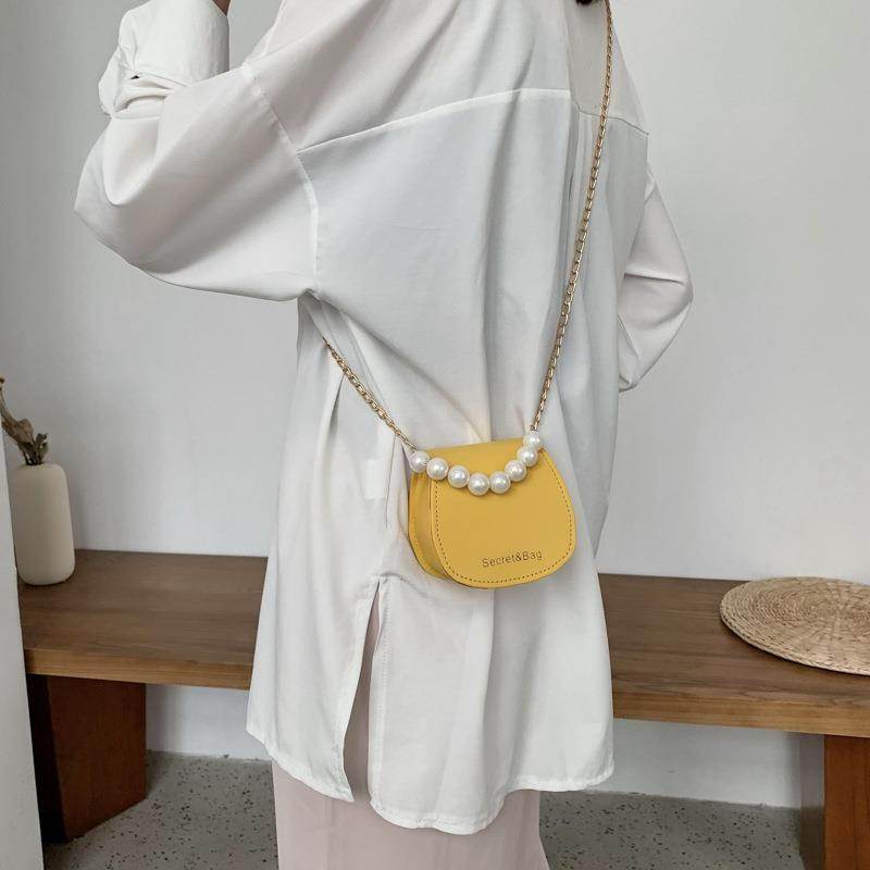 Women's Fashion Pearl Hand Shoulder Bag - MYLUXURY LANE ENTERPRISE