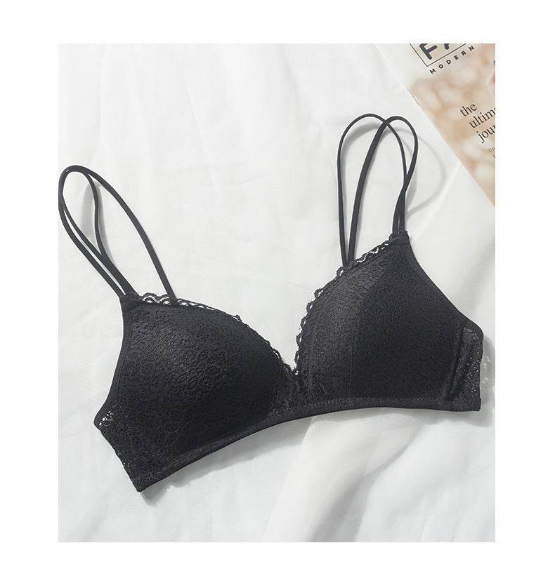 Cutout Lightweight Unwired Push Up Bra - MYLUXURY LANE ENTERPRISE