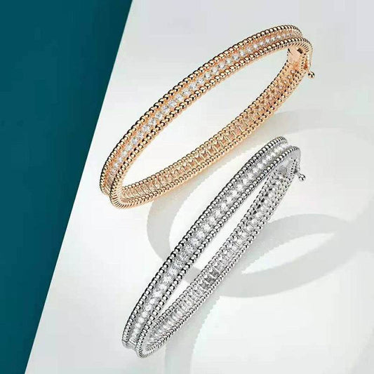Gypsophila Bracelet High Carbon Diamond 925 Sterling Silver - MYLUXURY LANE ENTERPRISE