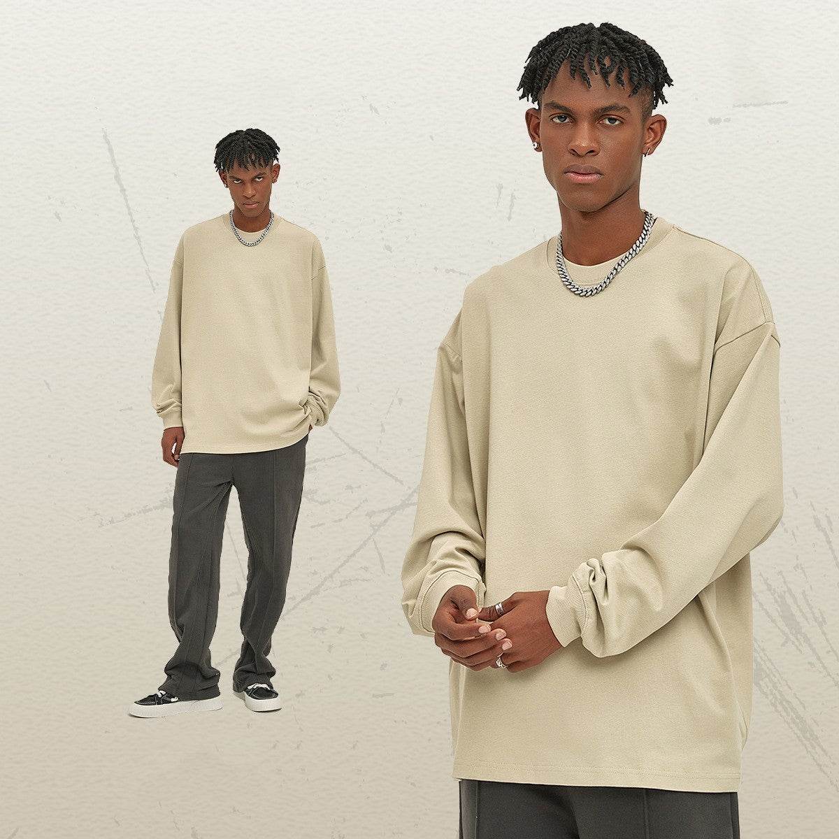 Loose Long-sleeved T-shirt Top - MYLUXURY LANE ENTERPRISE