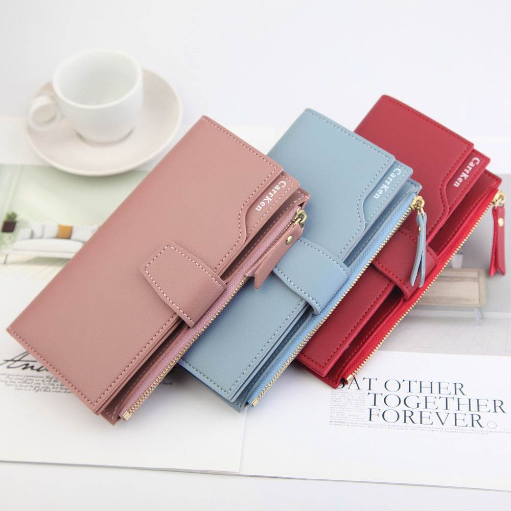 Women's Wallet Long Wallet Women Zipper Card - MYLUXURY LANE ENTERPRISE