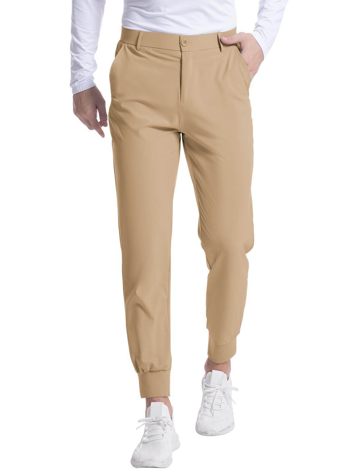 New Men's Stretch Golf Jogging Pocket Slim Trousers - MYLUXURY LANE ENTERPRISE
