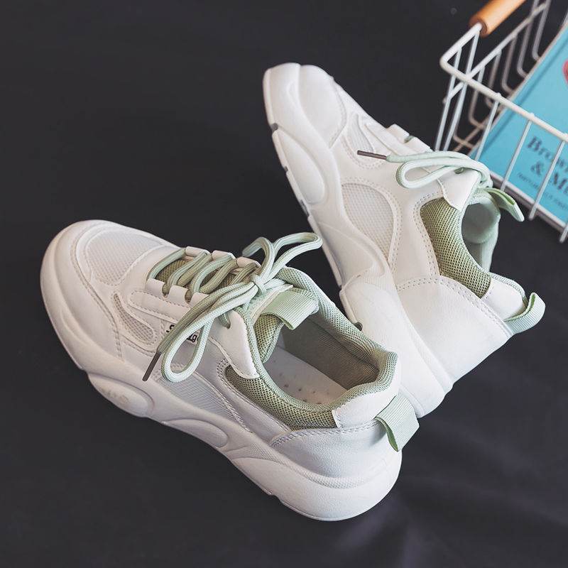 Korean Version All-match Running Mesh White Casual Shoes - MYLUXURY LANE ENTERPRISE