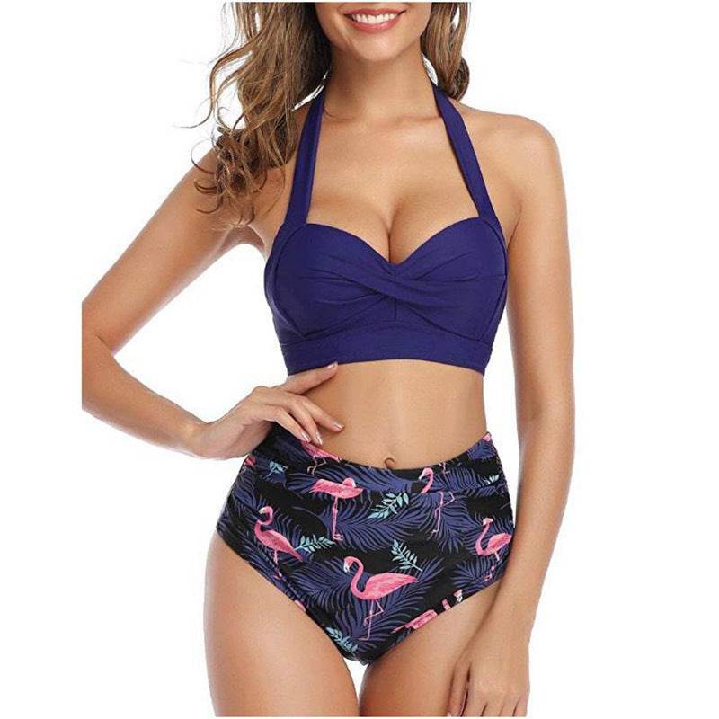 Retro gathered bikini - MYLUXURY LANE ENTERPRISE