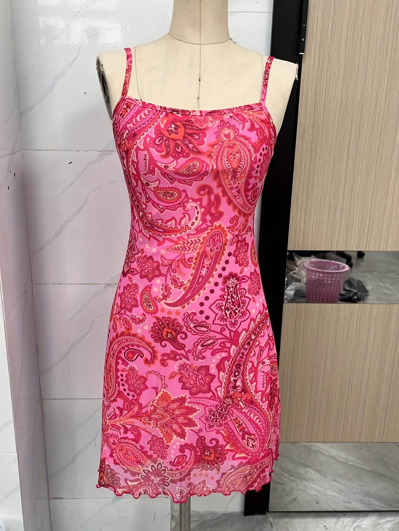 Elegant Slim Fit Hip Spaghetti Straps Dress Women - MYLUXURY LANE ENTERPRISE