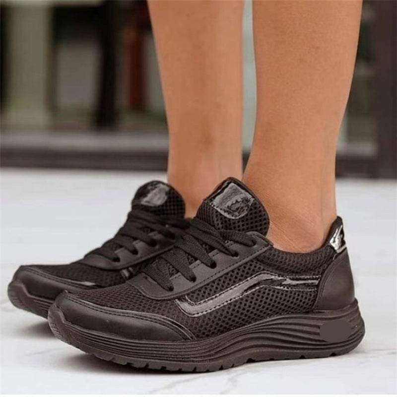Lace-up Sports Style Low-top Shoes Women - MYLUXURY LANE ENTERPRISE