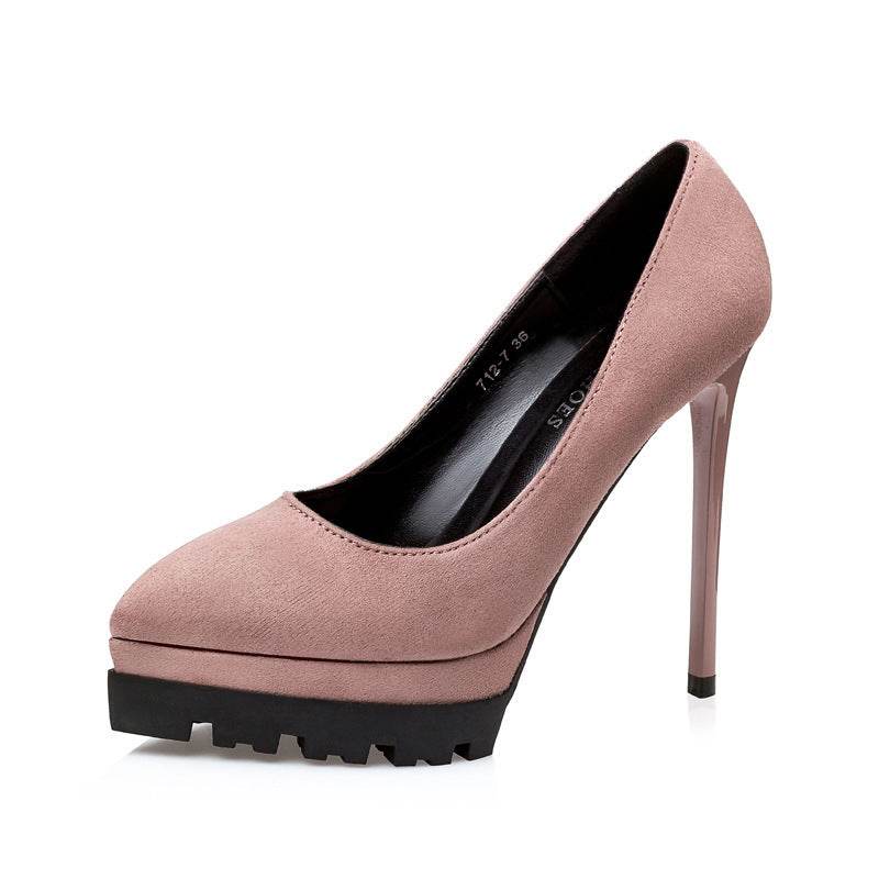 Korean Style High Heels Stiletto Professional Sexy Female Pumps - MYLUXURY LANE ENTERPRISE