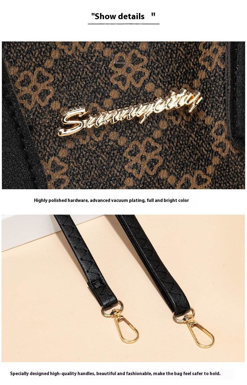 Women's Printed All-matching Bucket Portable Messenger Bag - MYLUXURY LANE ENTERPRISE