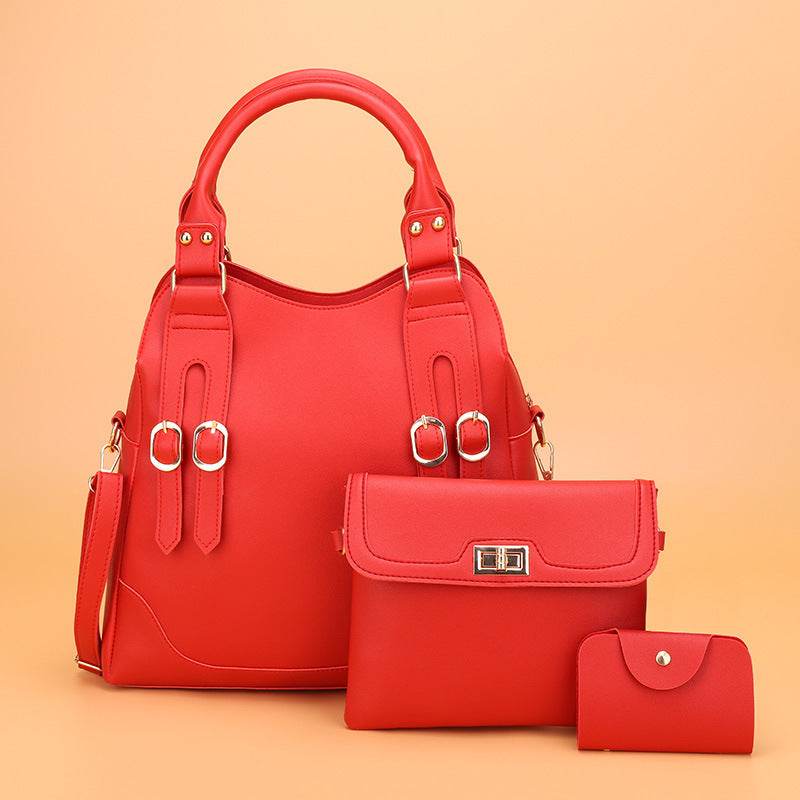 New Fashion Belt Decorative Three-piece Bag - MYLUXURY LANE ENTERPRISE