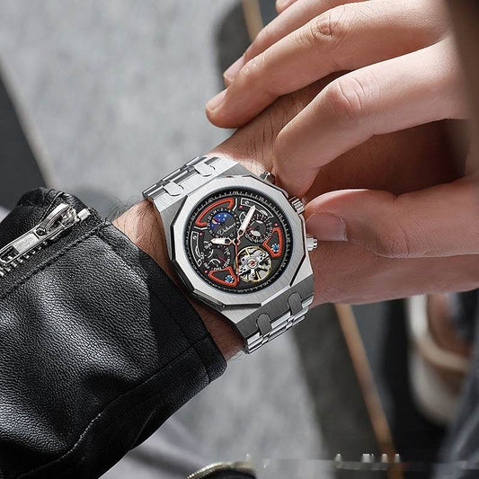 Fully Automatic Men's Mechanical Watch Royal Oak Sports Waterproof - MYLUXURY LANE ENTERPRISE