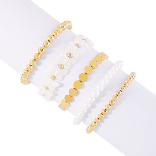 Geometric Popular Vacation Style Beaded Bracelet Suit - MYLUXURY LANE ENTERPRISE