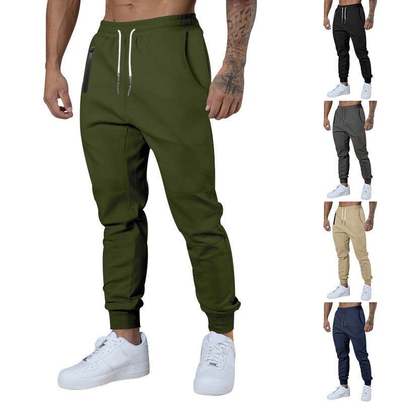 Men's Drawstring Sports Trousers Breathable - MYLUXURY LANE ENTERPRISE