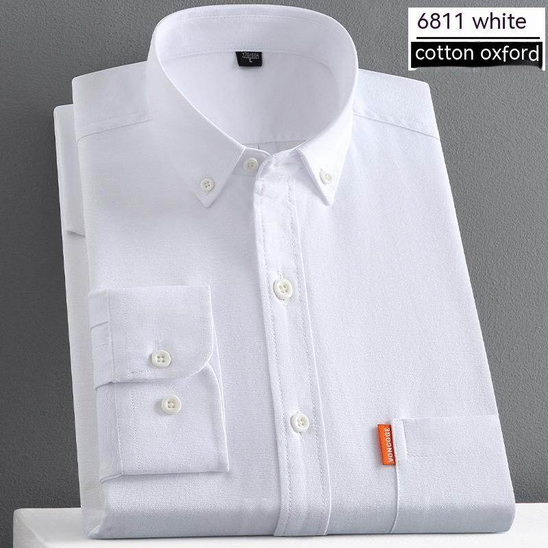 Men's Shirt Long Sleeve Pure Cotton Coat - MYLUXURY LANE ENTERPRISE