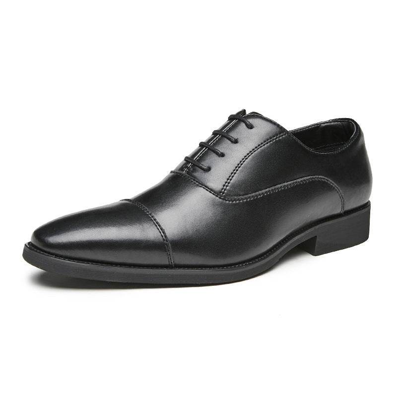 New Height Increasing Insole Business Formal Wear Soft Bottom Oxford Shoes - MYLUXURY LANE ENTERPRISE