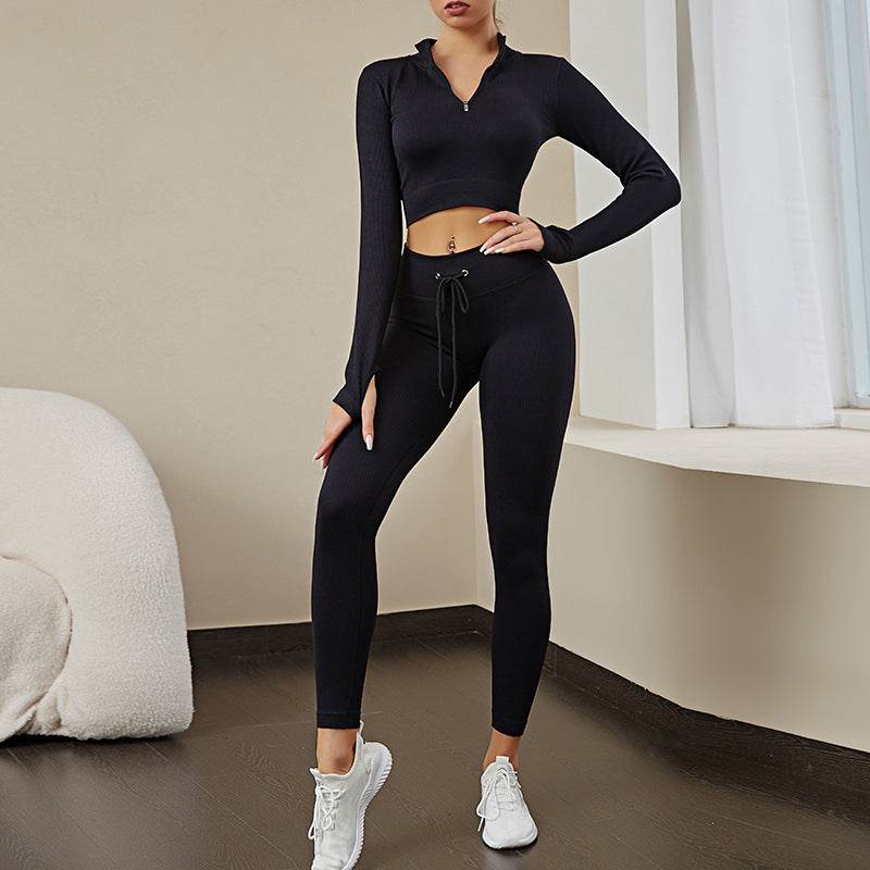 Seamless Fitness Yoga Wear Suit Sweat-absorbent Women - MYLUXURY LANE ENTERPRISE